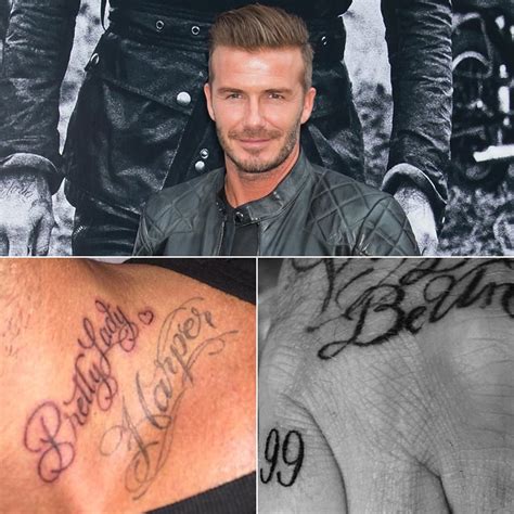 Top 170 David Beckham Tattoos List