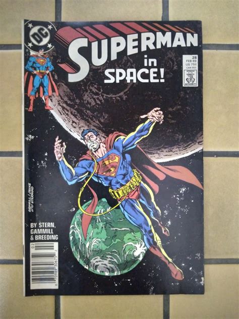 Superman 28 Kerry Gammill Cover Art Dc Copper Age Comic Hobbies
