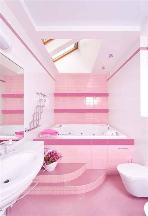 Pin By Roula Corban On So Many Of Us Love Pink Pink Bathrooms