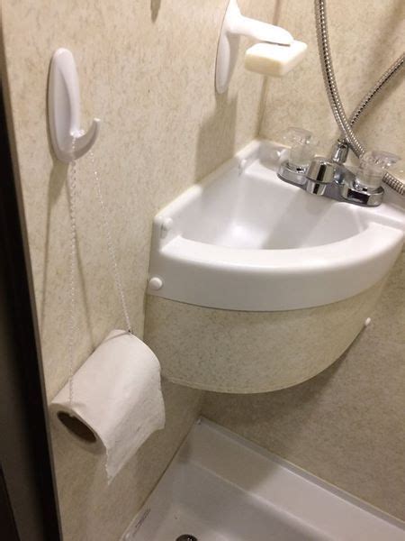 Interdesign's toilet paper holder adds convenient storage where needed. toilet paper holder | Toilet paper holder for rv, Camping ...