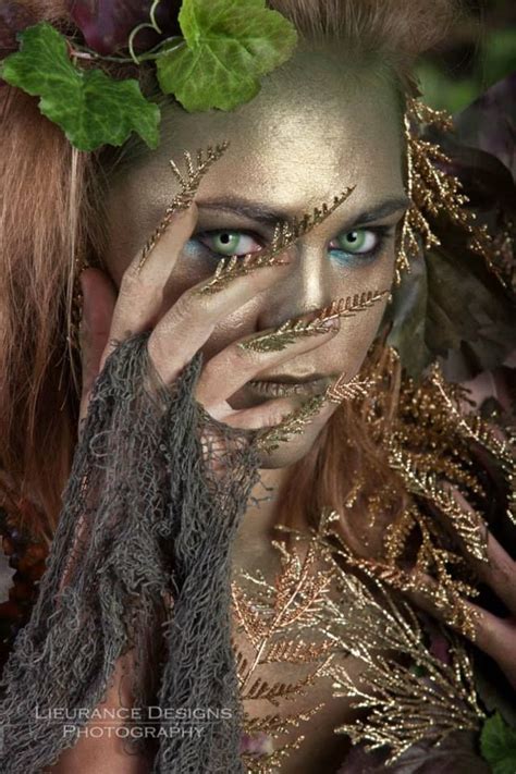 Forest Nymph Inspirational Fairy Makeup Idea Costume Makeup Cosplay