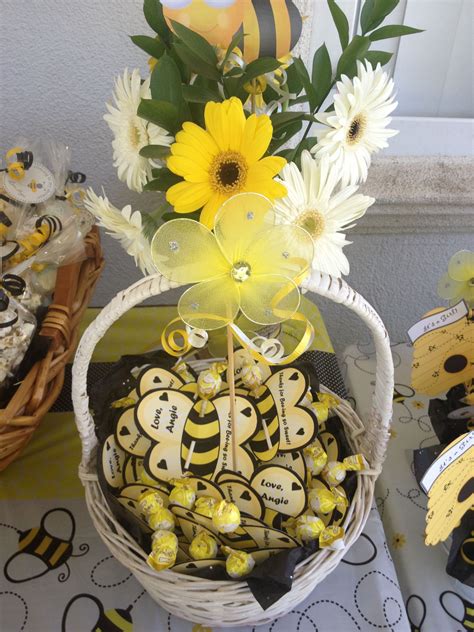 Bee Theme Baby Shower Party Favors Sandrukesinc Pinterest