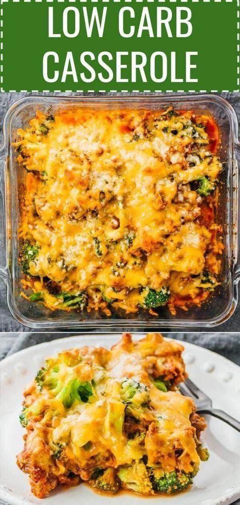 This is a delicious keto casserole dinner with ground beef, broccoli, and tomato sauce. This is a delicious keto casserole dinner with ground beef ...