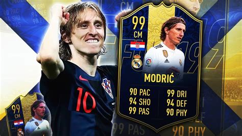 Toty Modric 99 The Complete Midfielder Fifa 19 Ultimate Team Youtube
