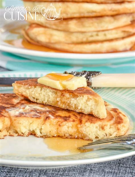 Les Vrais Pancakes Américains Faciles Et Rapides Amour De Cuisine