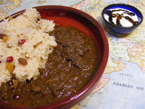Persian Lamb Curry And Pilaf Spicy Monkey