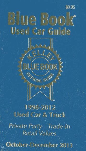 Kelley Blue Book Used Car Guide By Kelley Blue Book Paperback Barnes