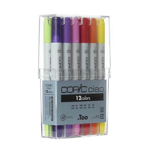 Copic Ciao Marker Set 12 Colors Basic