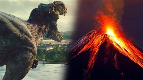 Will Rexy Survive The Volcanic Eruption Jurassic World 2 Youtube