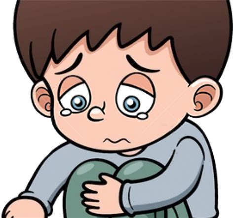 Sadness Clipart Parent Sad Boy Cartoon Png Transparent Png Full