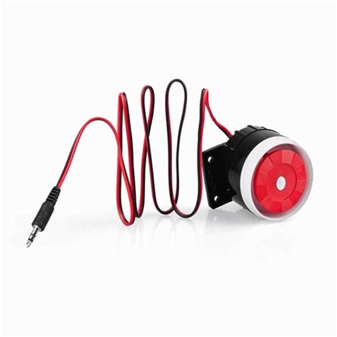 mini sirena alarma con cable cv0173