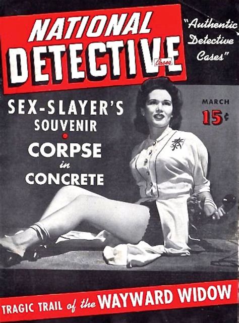National Detective Cases March 1942 Detective Pulp Fiction Novel