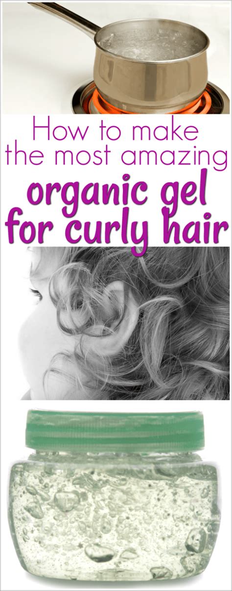 Gel does make your hair crispy but that's not where you finish. Recipe: How to Make Homemade Organic Hair Gel for Under $0 ...