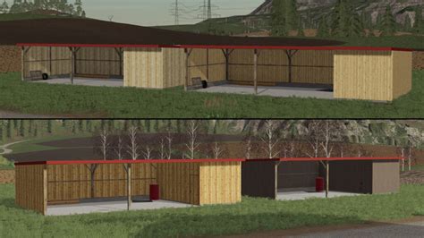 Wooden Shelter Pack V10 Fs 19 Farming Simulator 2022 19 Mod