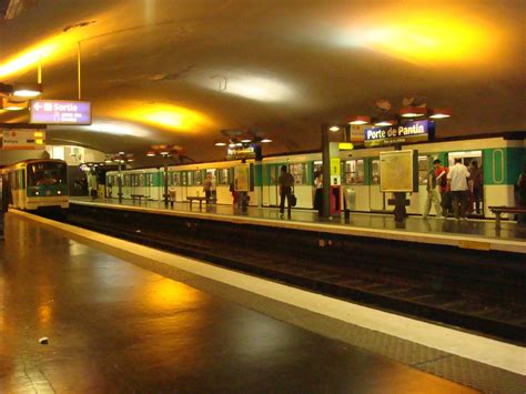 Métro Porte De Pantin Misterblue81 Flickr