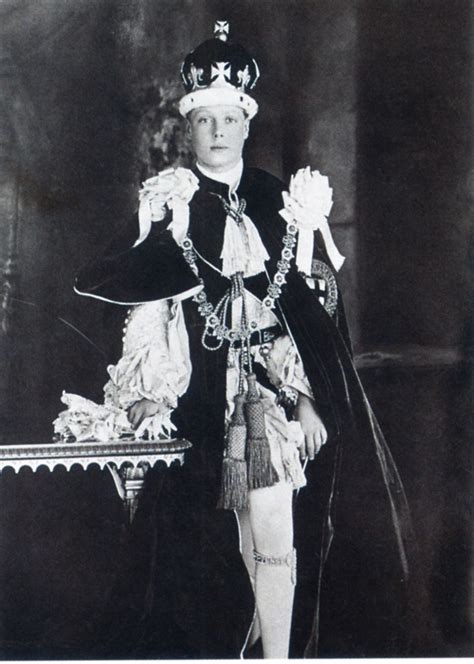 Edward Prince Of Wales In State In 1911 At The Coronation Of His