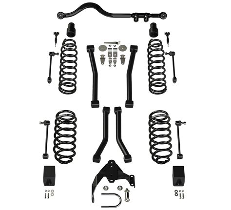 Jeep Jku 4 Door 3 Inch Lift Suspension System W 4 Sport Flexarms And