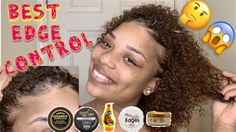 Top 5 Recommended Best Edge Controls For Curlynatural Hair Youtube
