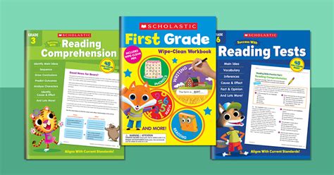 Reading Comprehension Workbooks For Grades 1 5 Scholastic