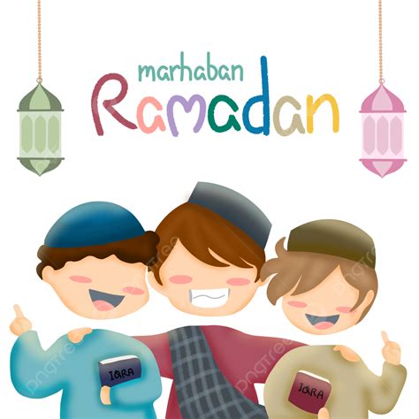 Marhaban Ramadhan Hd Transparent Marhaban Ramadhan Muslim Kids