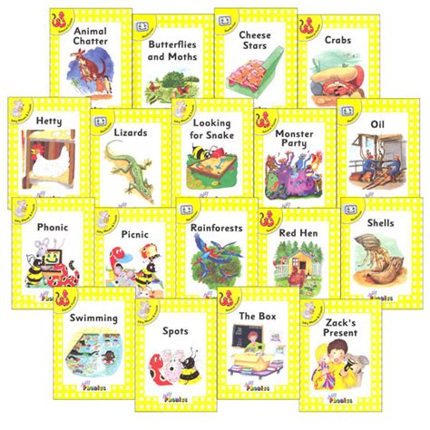 Jolly Phonics Decodable Readers Level 2 Complete Set 18 Titles