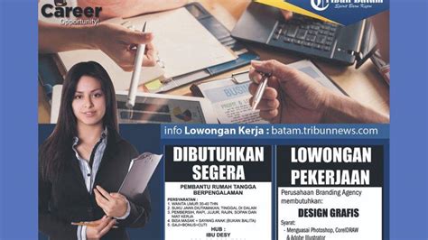 Wanita/pria maksimal usia 26 tahun · minimum lulusan s1 teknik, memiliki latar belakang pendidikan atau pekerjaan di bidang komputer · ipk minimal . Cara Mdaftar Lowongan Kerja Dibatam Sbgai Cs Khusus Wanita ...