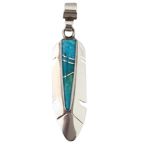 Navajo Turquoise Pendant Sacred By Design