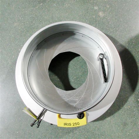 Galvanized Steel Air Volume Control Damper Hvac Iris Damper Full Sizes