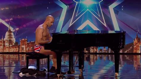 NAKED PIANIST Sets Pulses Racing Britain S Got Talent 2020 Audition
