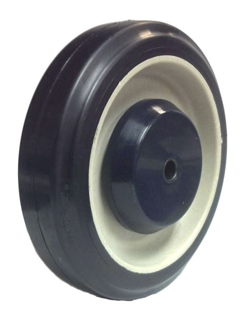 5 X 1 14 Shopping Cart Polyurethane Wheel With 516 Ball Bearings