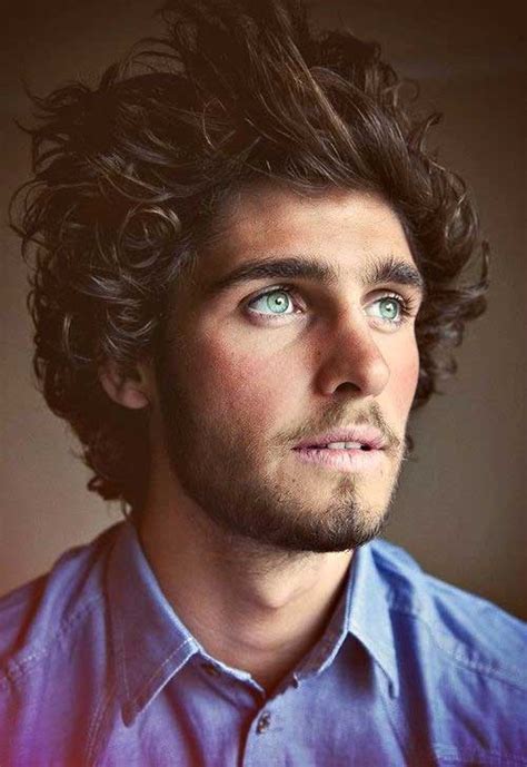 The eye and hair colour combination is another thing to consider before deciding on a haircut. 10 Curly Haired Guys | The Best Mens Hairstyles & Haircuts