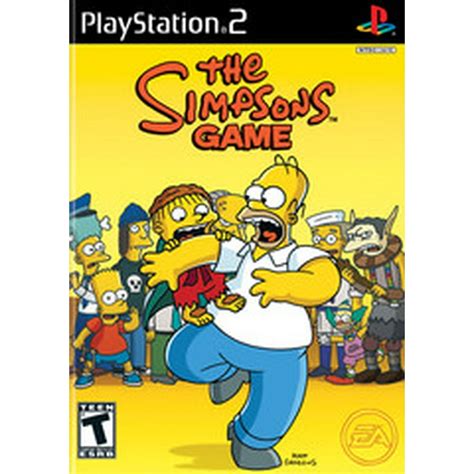 The Simpsons Game Ps2 Playstation 2 Refurbished
