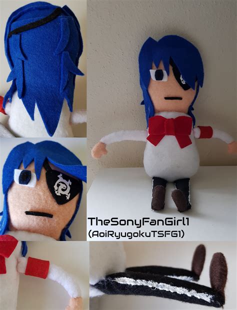 My Homemade Aoi Ryugoku Plush That I Made Together With My Mom Aoi Is