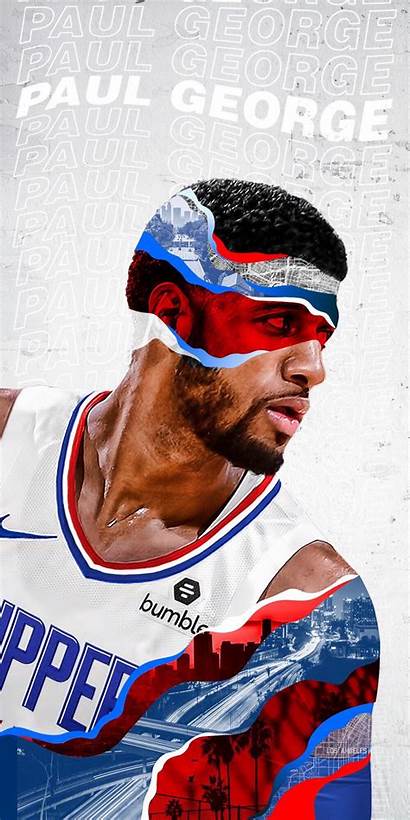 Paul George Clippers Wallpapers Iphone Nba Basketball