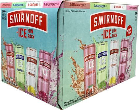Smirnoff Variety Fun Pack 12oz Cans Big Red Liquors