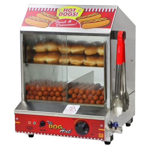 Dog Hut Hot Dog Steamer — Paragon Concessions