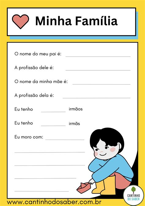 cartilha tudo sobre mim Atividades para a Educação Infantil Cantinho do Saber