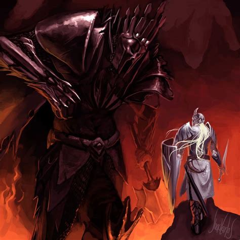 Melkor Middle Earth Art Lotr Art Morgoth