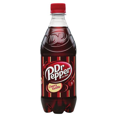 Dr Pepper Cherry Vanilla Soda 20 Fl Oz