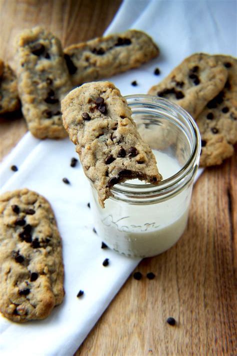 Whole Grain Chocolate Chip Cookie Dunkers With Images