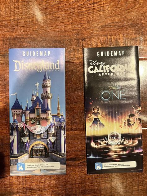 Disneyland Park Guide Map And Dca February Grelly Usa