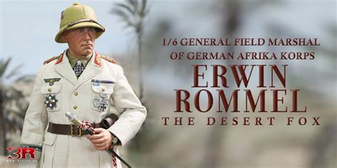 Erwin Rommel Desert Fox Afrika Korps Item No GM651