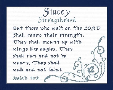 The blessing is, who has sanctified us with the sanctity of aaron and commanded us to bless his people with love. no other blessing over a command specifies that it should be done with love. Name Blessings - Stacey - Personalized Names with Meanings ...