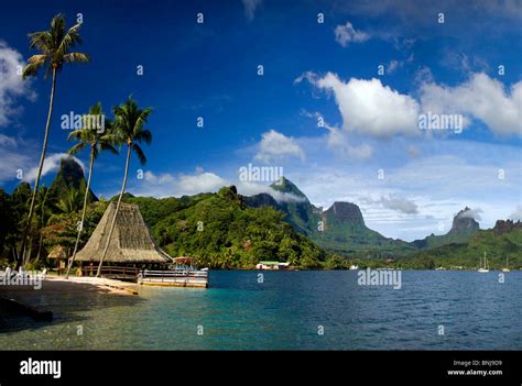 Tahiti Moorea Island Society Islands Society Islands Cooks Bay Bay Sea