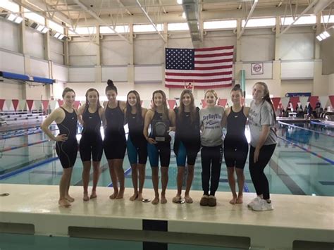 News Tidings Online Undefeated Girls Swimming And Diving Team Heads