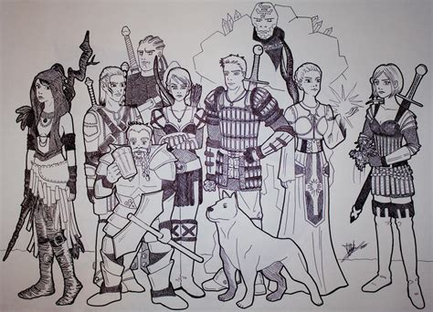 Dragon Age Party By Portobellodolls On Deviantart