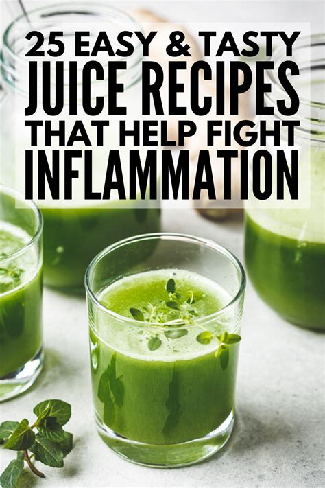Anti Inflammatory Juice Cleansing 25 Juices To Reduce Colon Cleanse