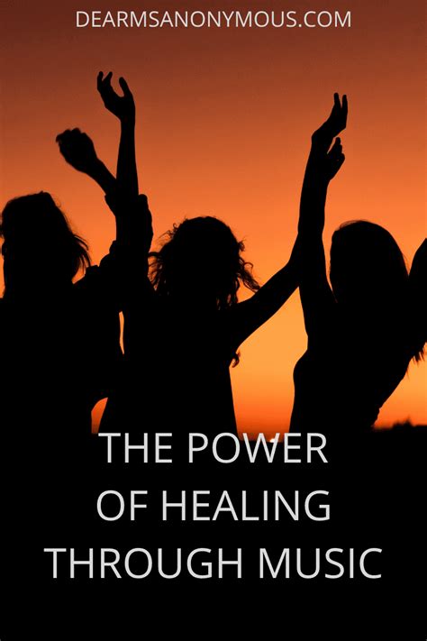 The Power Of Healing Through Music Dear Ms Anonymous