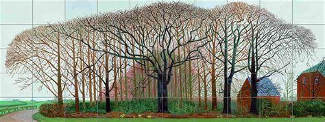La Leçon De Perspective Du Peintre Britannique David Hockney