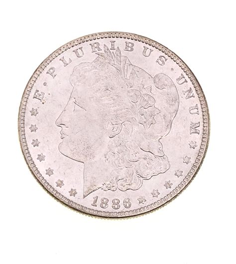 Lot 1886 Morgan Silver Dollar Ef